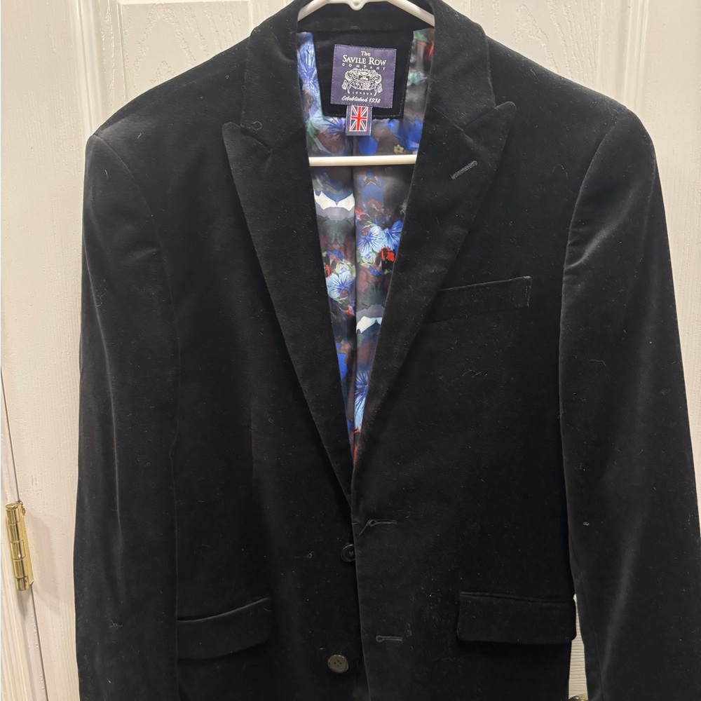Velvet blazer